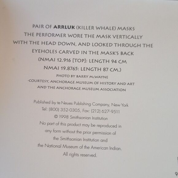 Smithsonian Institute American Indian‎ Art Cards Set Of 5 90s Vintage - Picture 9 of 11